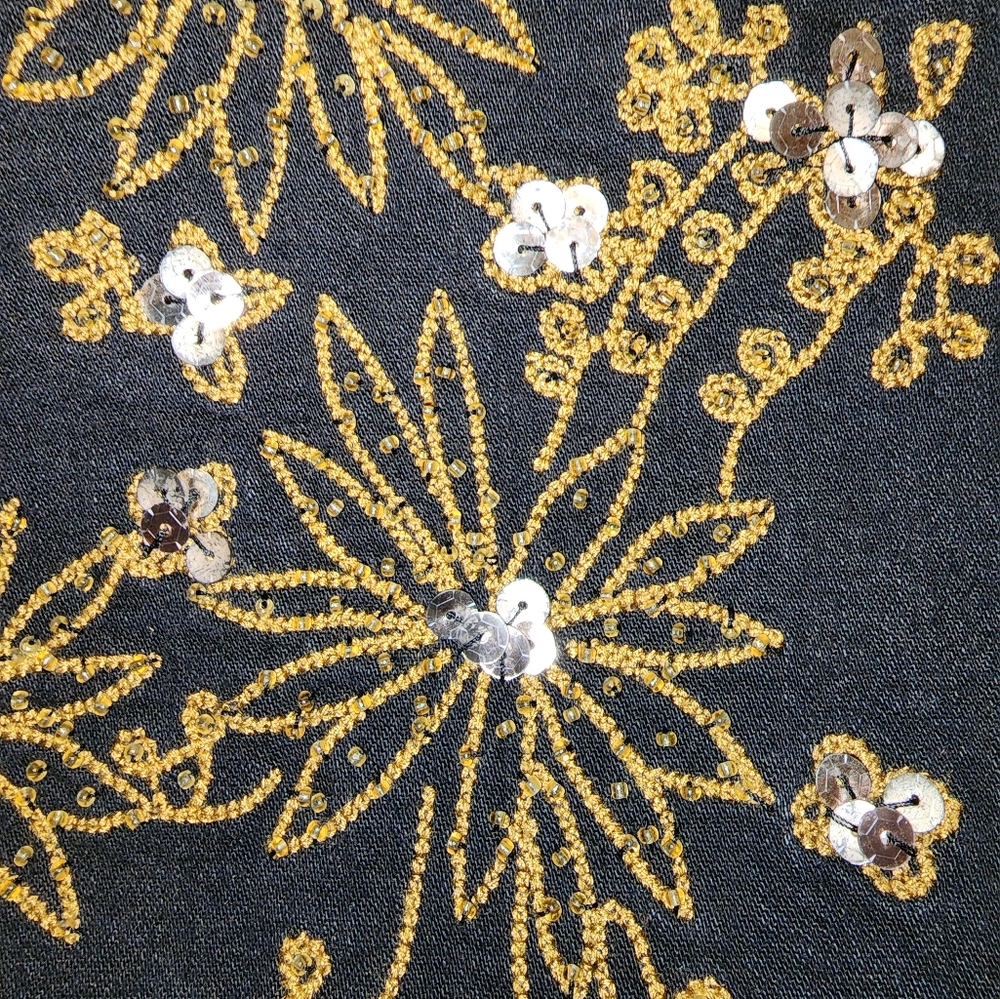 Woman beaded jacket - Picture 5 of 7